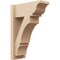 Ekena Millwork 8-in W x 18-in D x 26-in H Balboa Trad Rough Cedar Woodgrain TimberThane Outlooker, Primed Tan OUTUR080X18X26BOA04RCPR - alternate 1